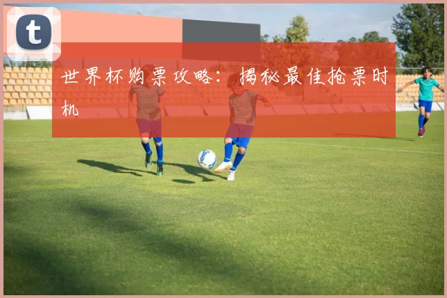 世界杯购票攻略：揭秘最佳抢票时机